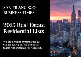Compass Ranks as the 2023 #1 Brokerage in the Bay Area by the San Francisco Business Times and Recognizes Top Bay Area Agents